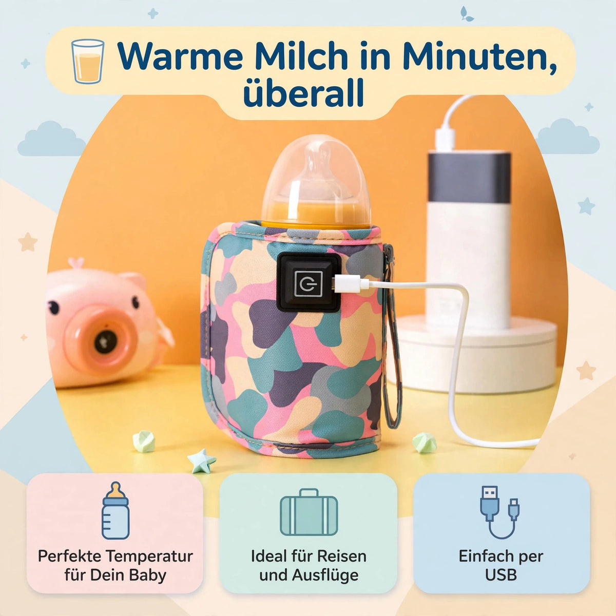 BabyWärme™ USB-Flaschenwärmer